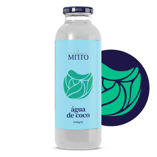 Água de Coco Mitto<br>300ml Caixa 12 und.