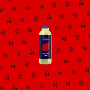 Suco de Caju Mitto<br>300ml  Caixa 12 Und.