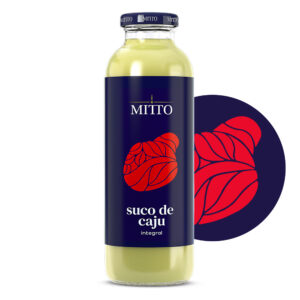 Suco de Caju Mitto<br>300ml  Caixa 12 Und.