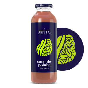 Suco de Goiaba Mitto<br>300ml Caixa 12 Und.