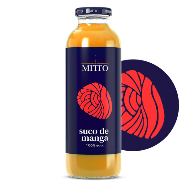 Suco de Manga Mitto<br>300ml Caixa 12 Und.