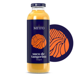 Suco de Tangerina Mitto<br>300ml Caixa 12 Und.