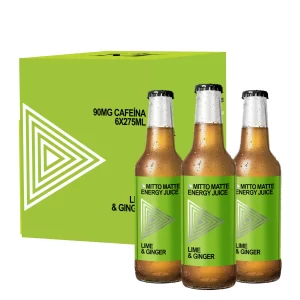 MITTO MATTE LIME & GINGER 275ML CAIXA 6 UND. CLUBE ASSINATURA