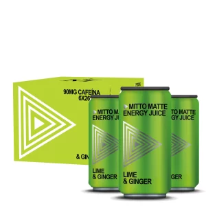 MITTO MATTE LIME & GINGER 269ML CAIXA 6 UND. CLUBE ASSINATURA