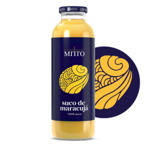 Suco de Maracujá Mitto<br>300ml Caixa 12 Und.