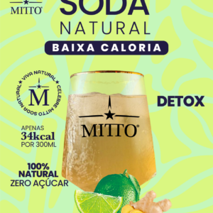 Soda Natural Mitto<br> DETOX 300ml 12 Und.
