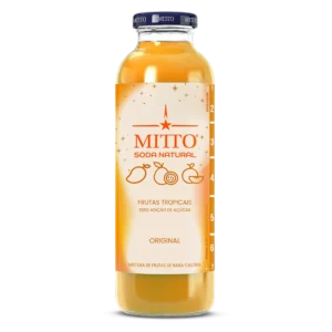 Soda Natural Mitto<br> Tropical 300ml Caixa 12 Und.